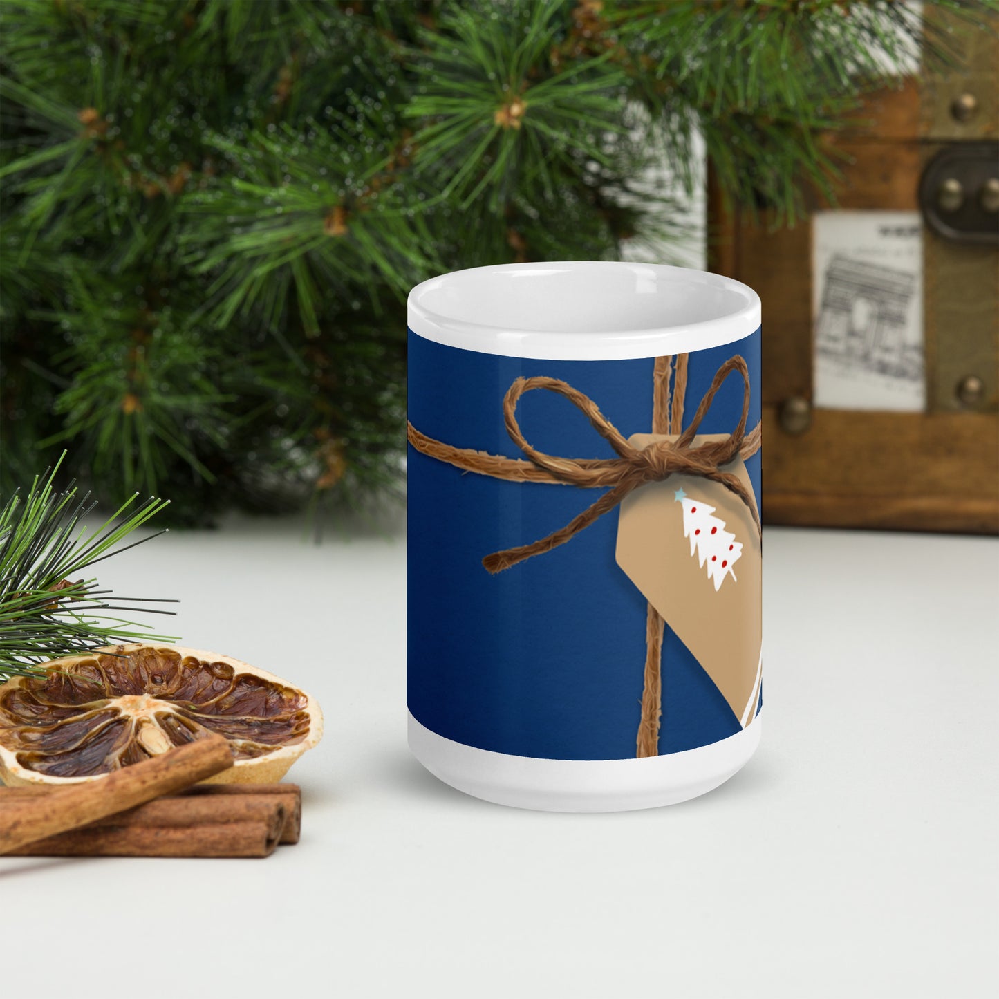 UN Christmas Theme'd Mug