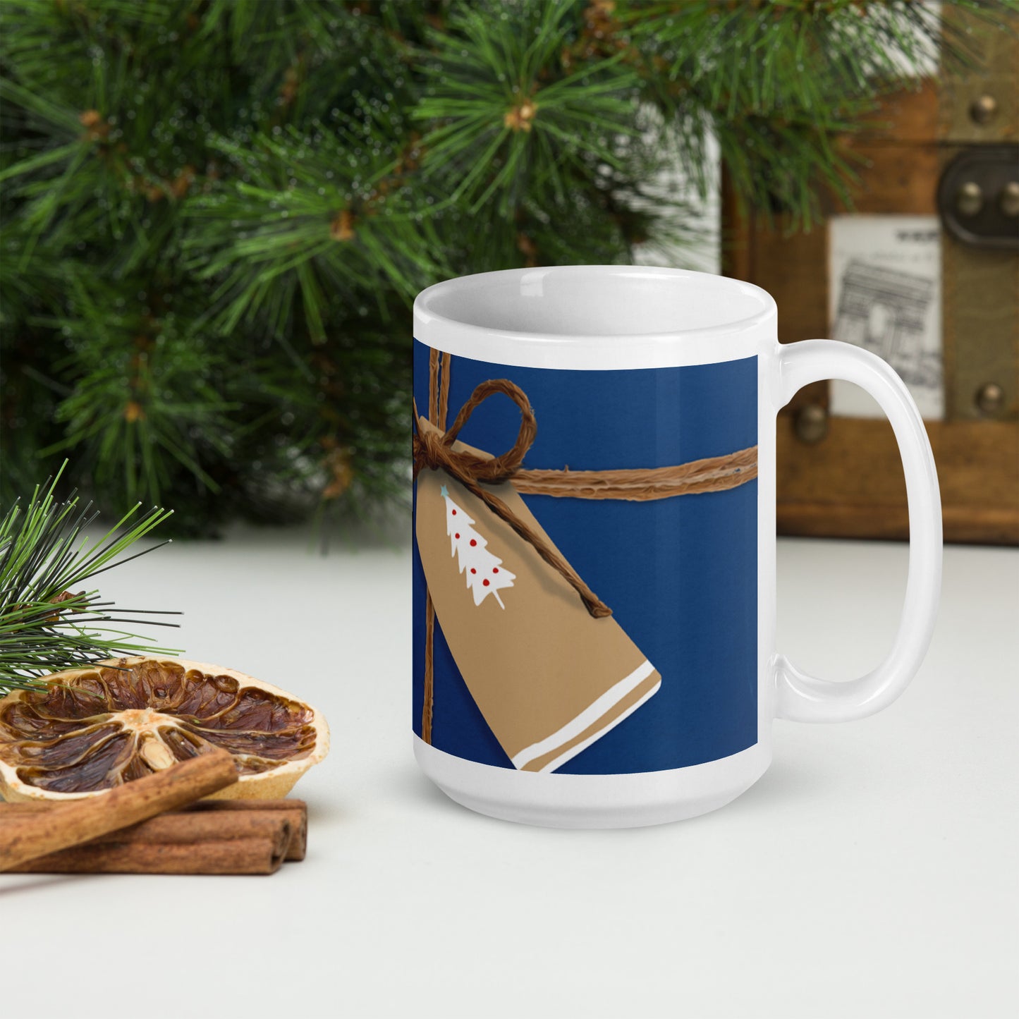 UN Christmas Theme'd Mug