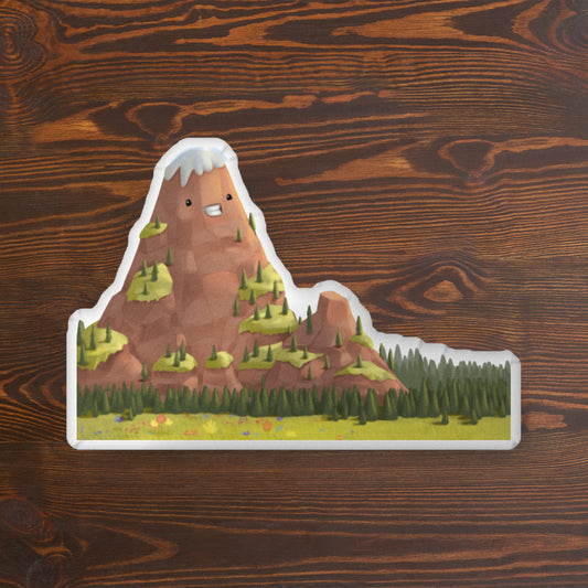 Mighty Mountain Pillow