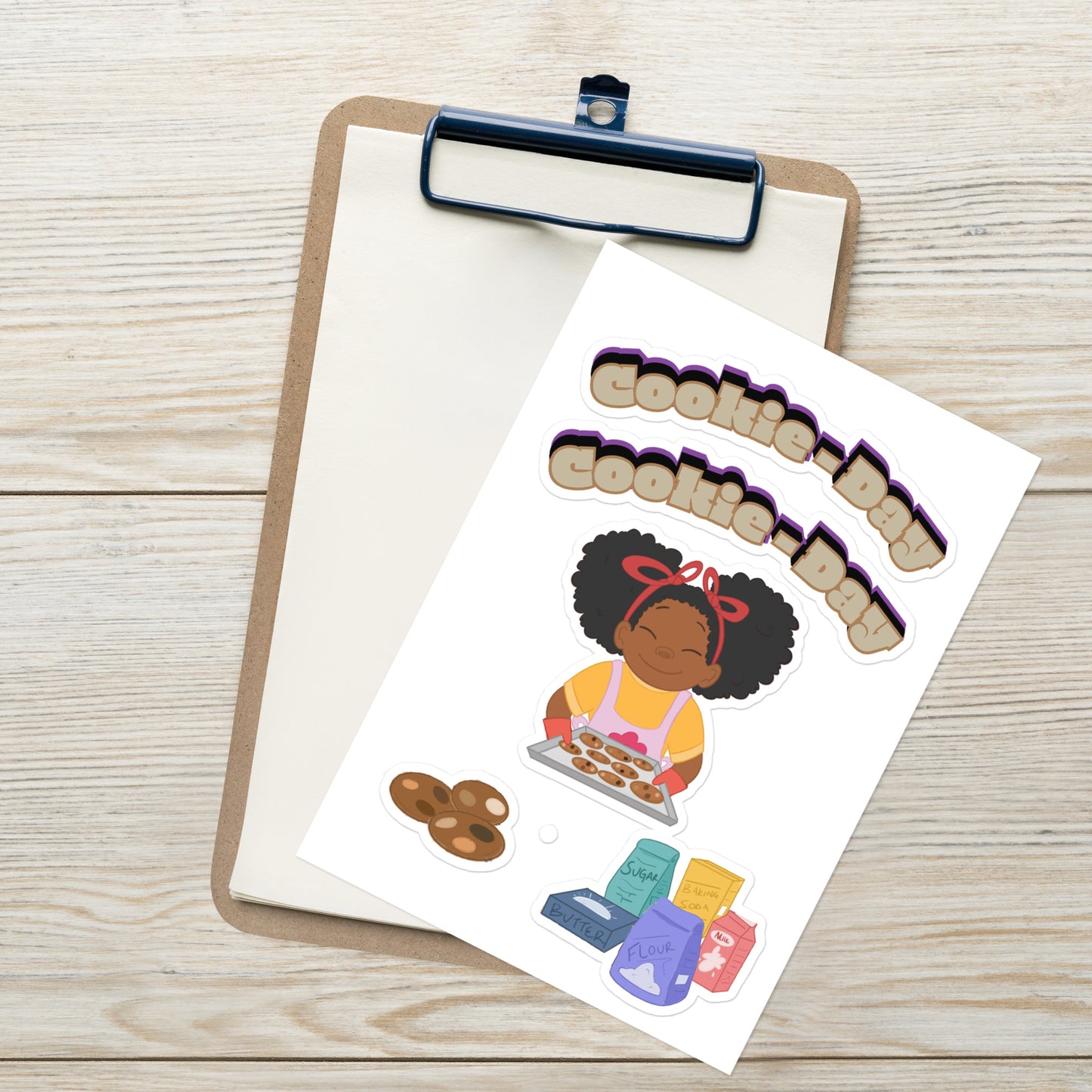 Cookie Day Cookie Day Sticker sheet